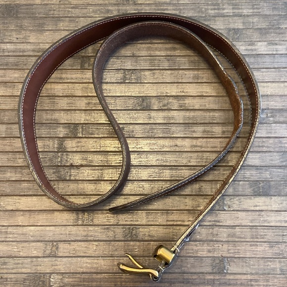 CARHARTT MENS BROWN LEATHER BELT SIZE 46 - Picture 8 of 8